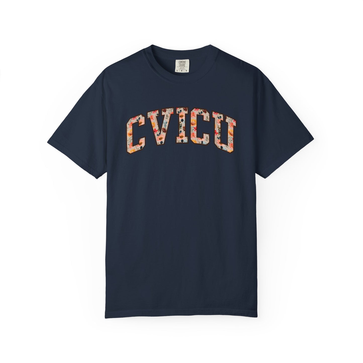 Floral CVICU Shirt