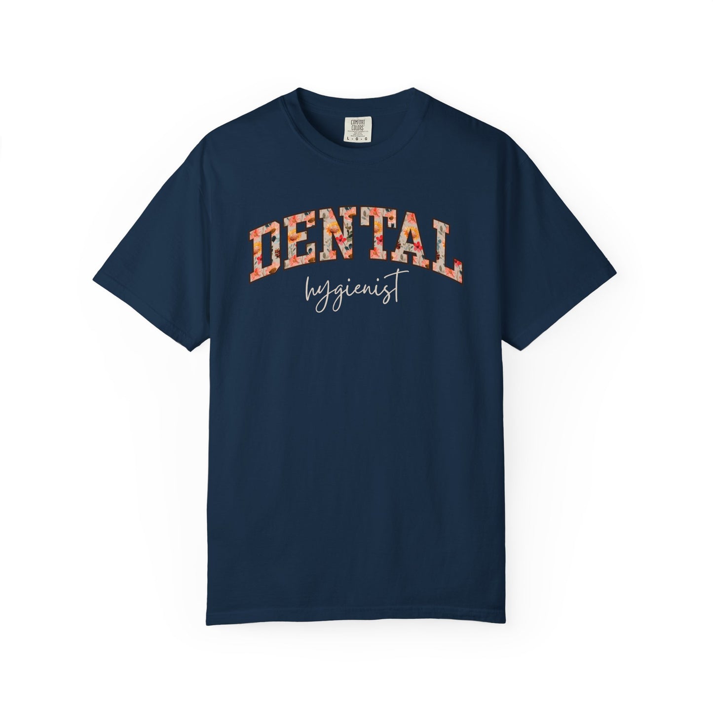 Floral Dental Hygienist Shirt