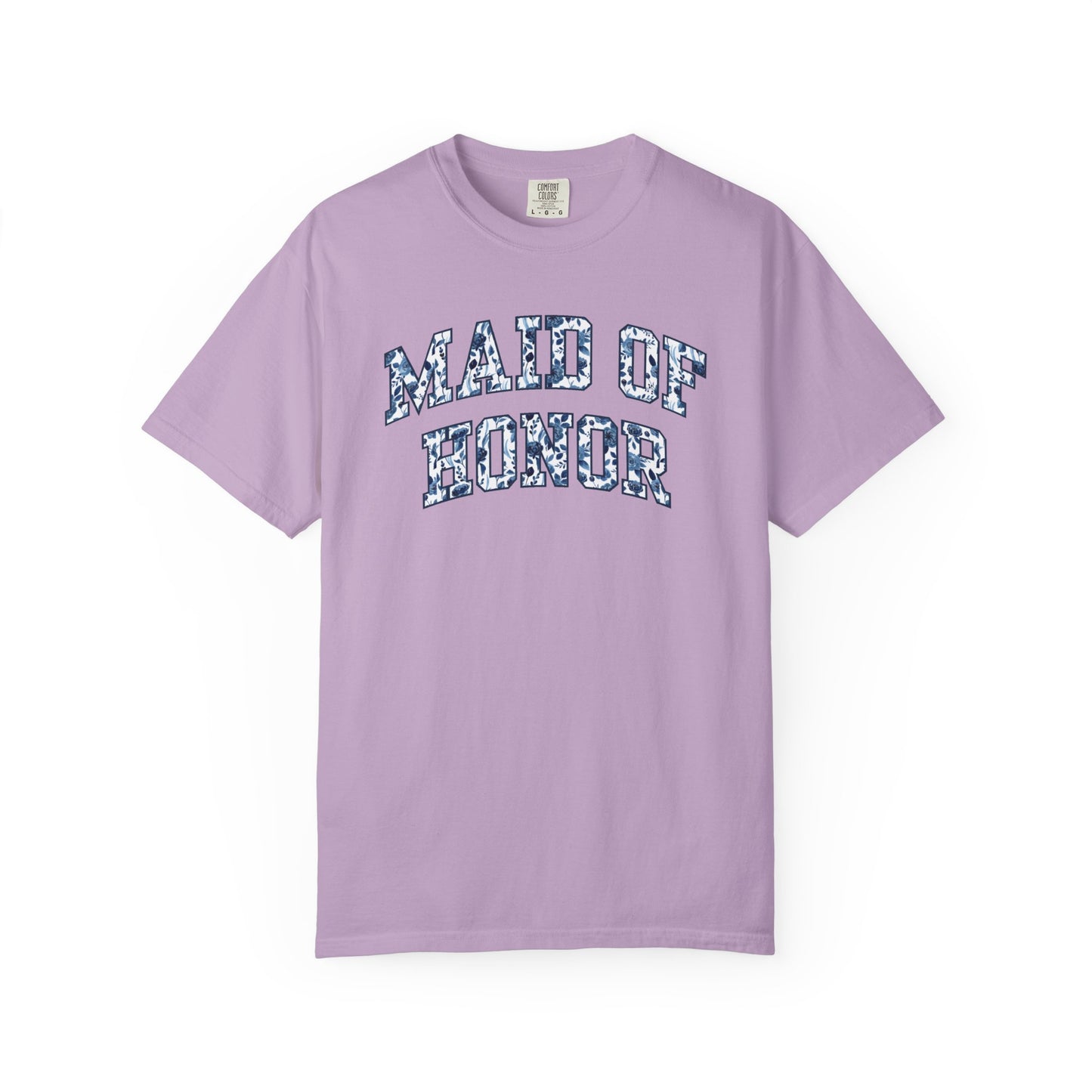 Floral Maid of Honor Shirt