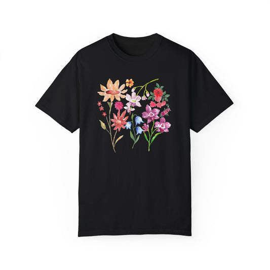 Floral Watercolor Shirt