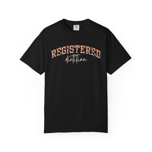 Floral Registered Dietitian Shirt