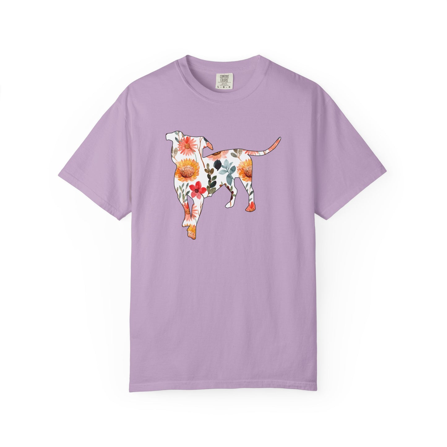 Floral Pitbull Shirt