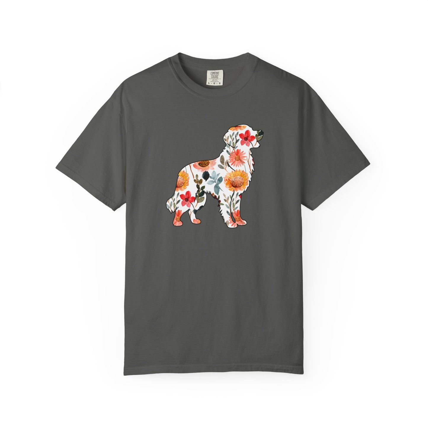 Floral Golden Retriever Shirt