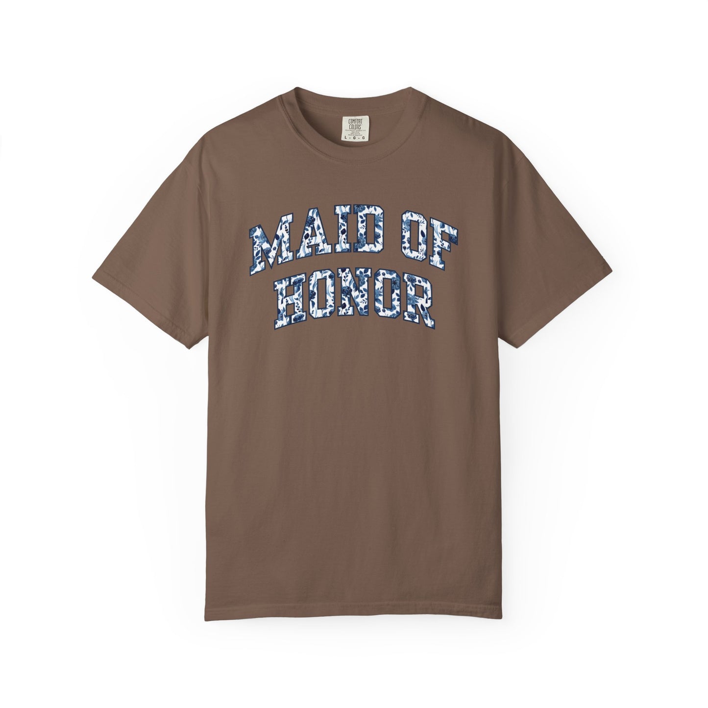 Floral Maid of Honor Shirt