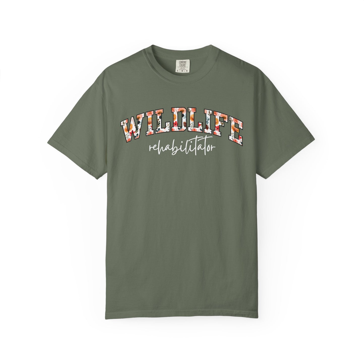 Floral Wildlife Rehabilitator Shirt
