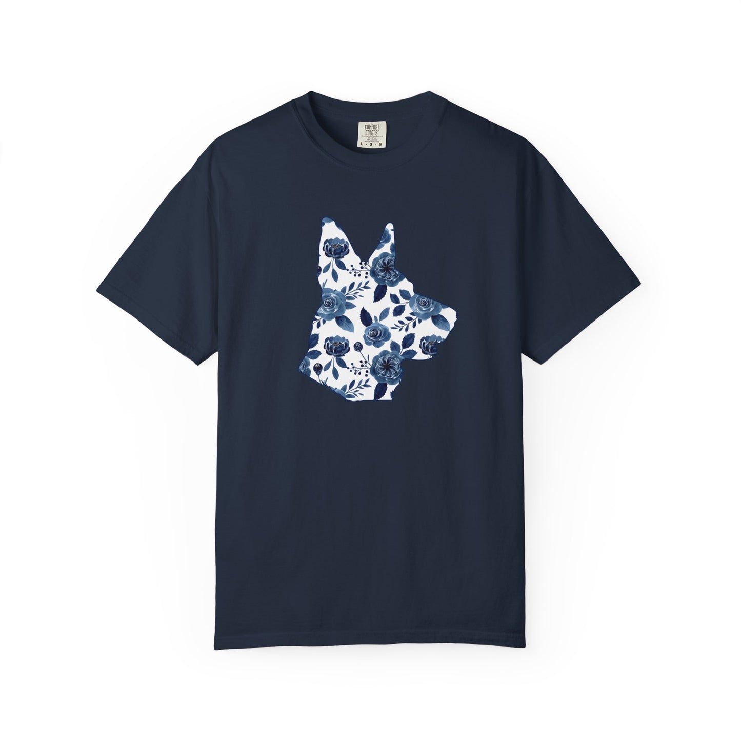 Floral German Shepherd Shirt