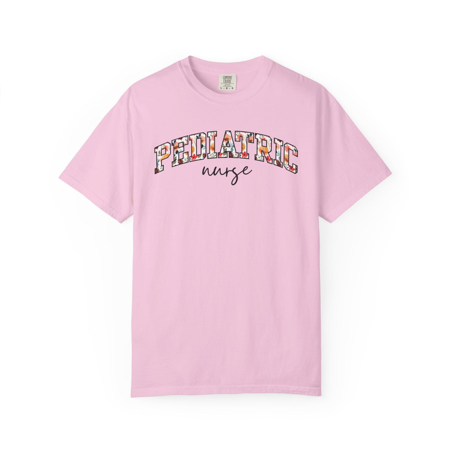 Floral Pediatric Nurse Shirt