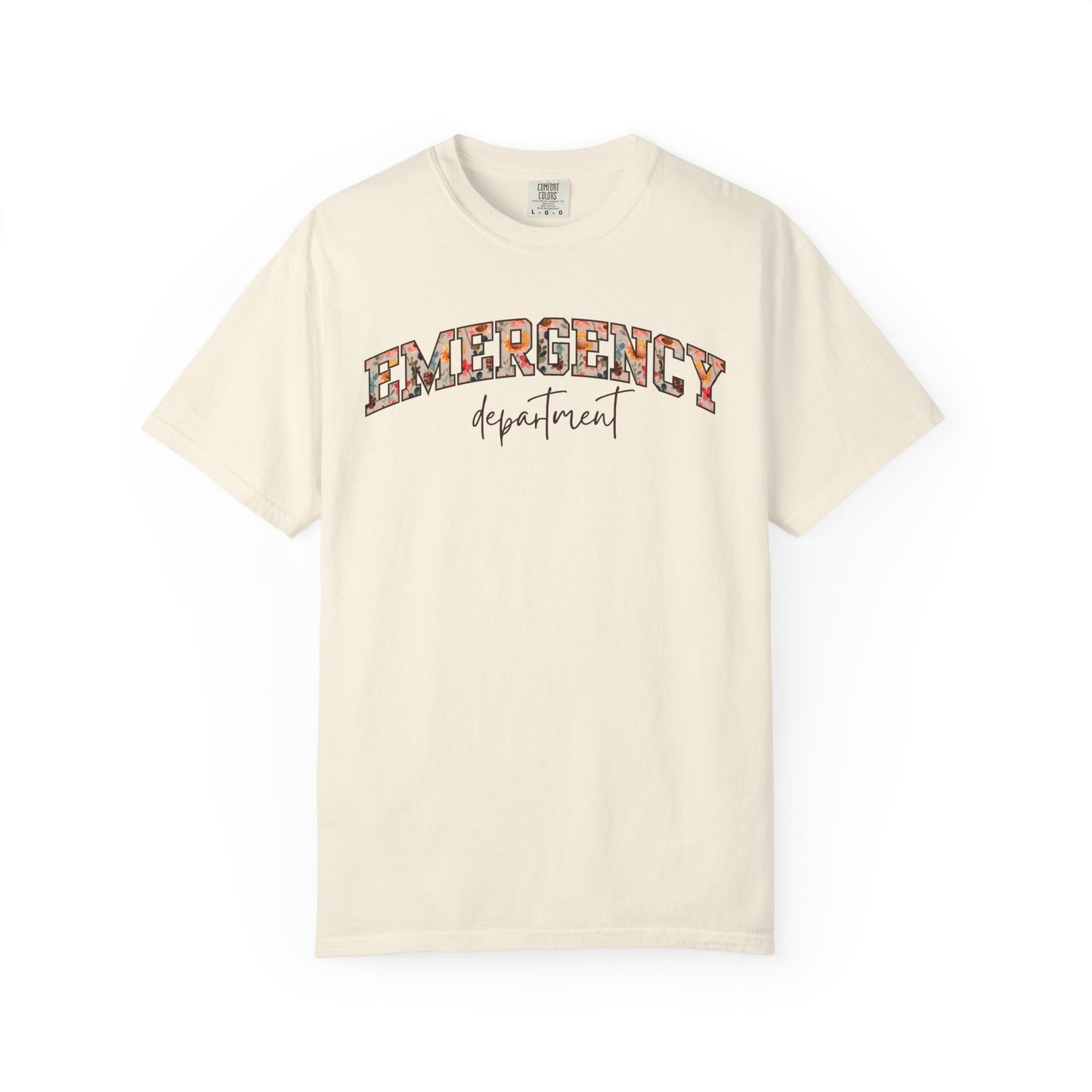 Floral Emergency Department Shirt