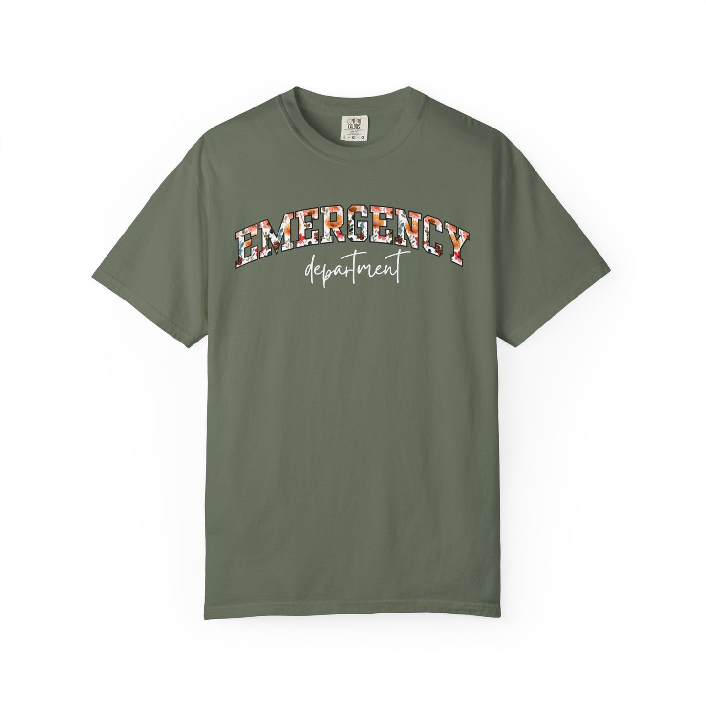 Floral Emergency Department Shirt