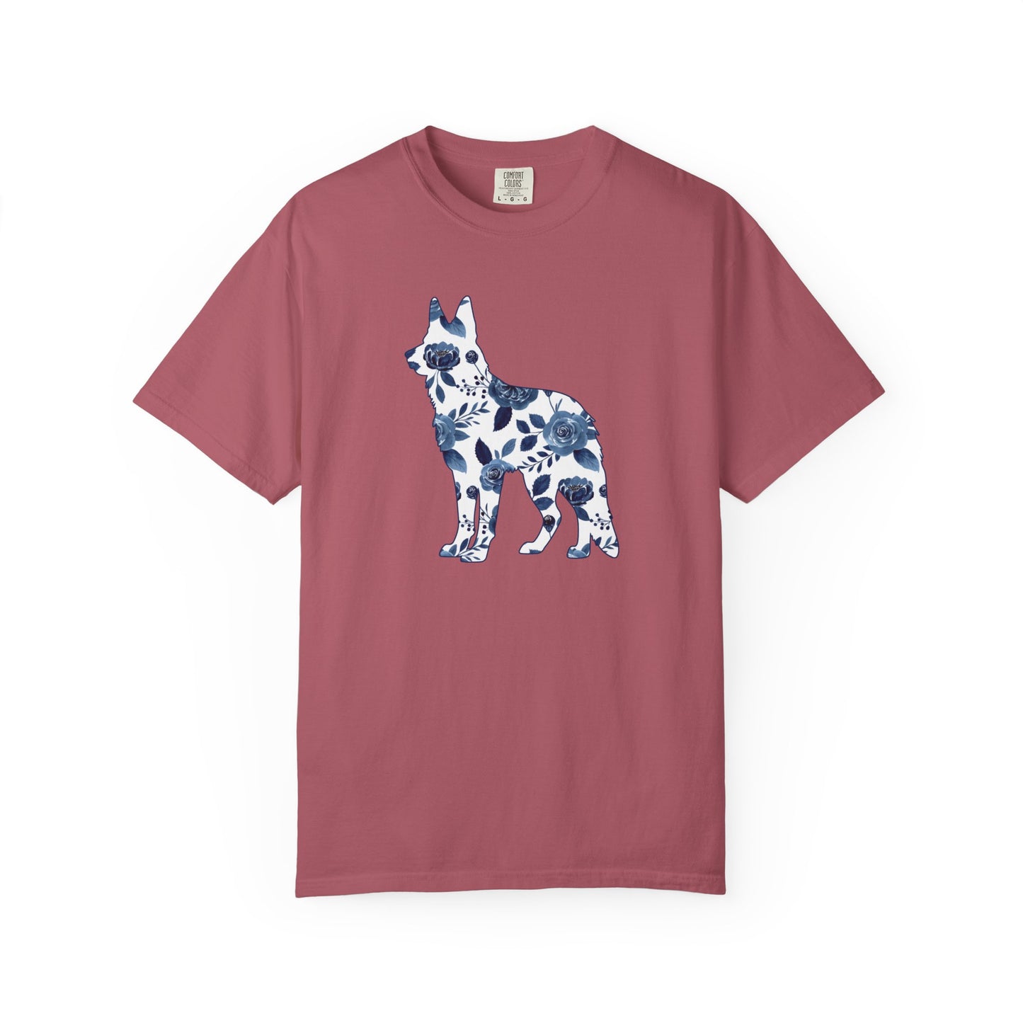 Floral German Shepherd Shirt