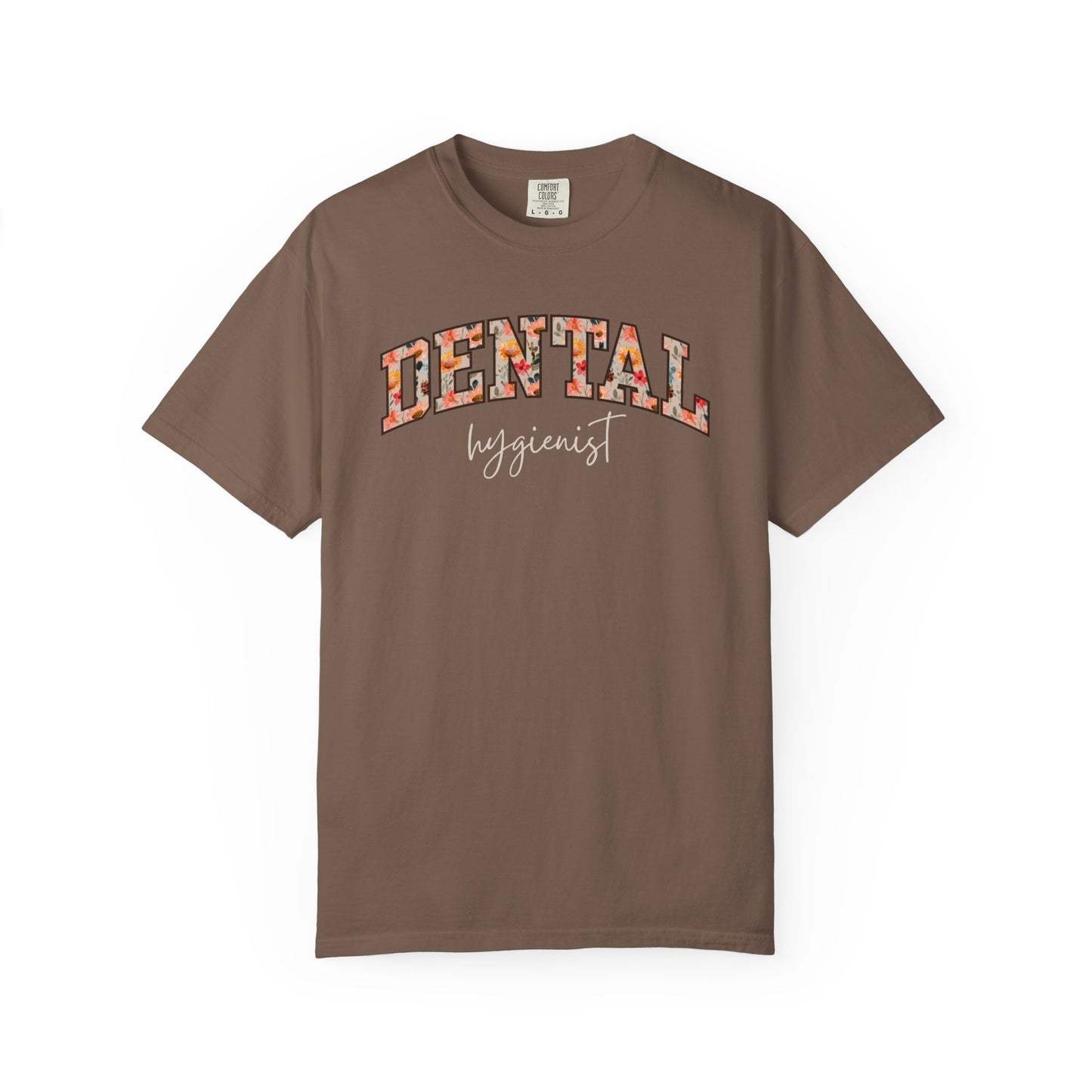 Floral Dental Hygienist Shirt