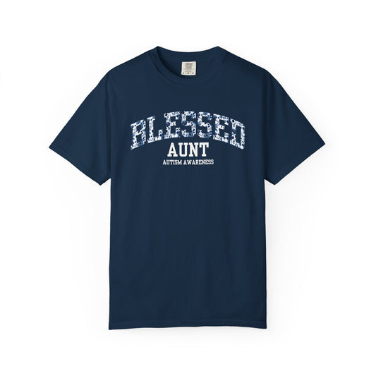 Blessed Aunt Autism Awareness Shirt