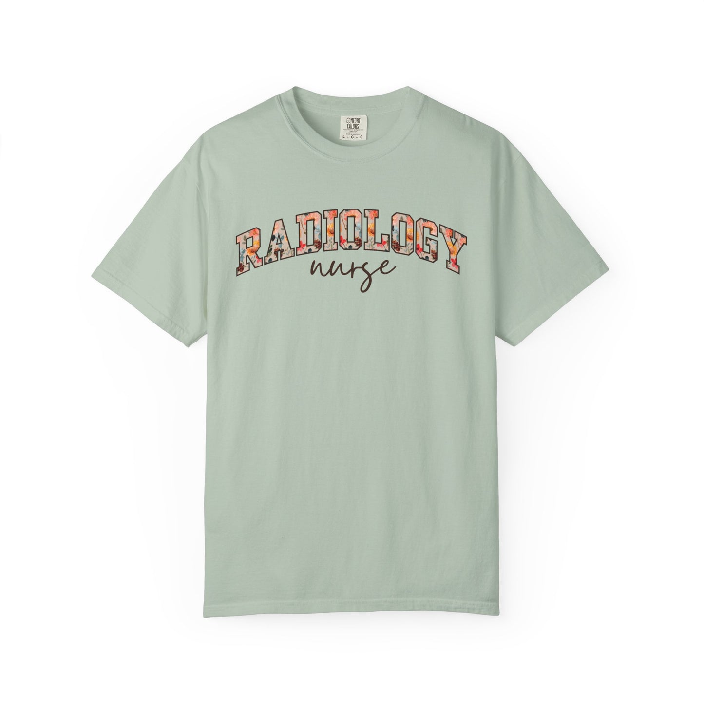 Floral Radiology Nurse Shirt