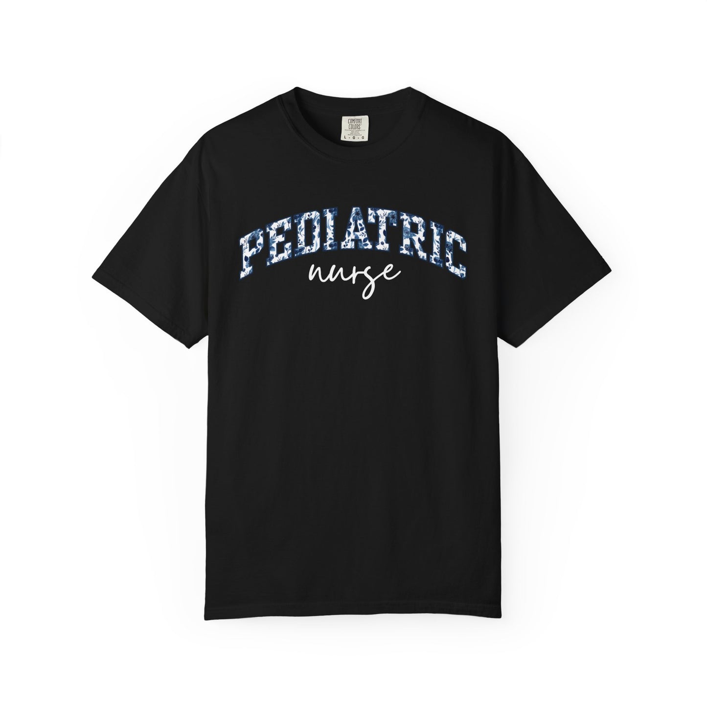 Floral Pediatric Nurse Shirt