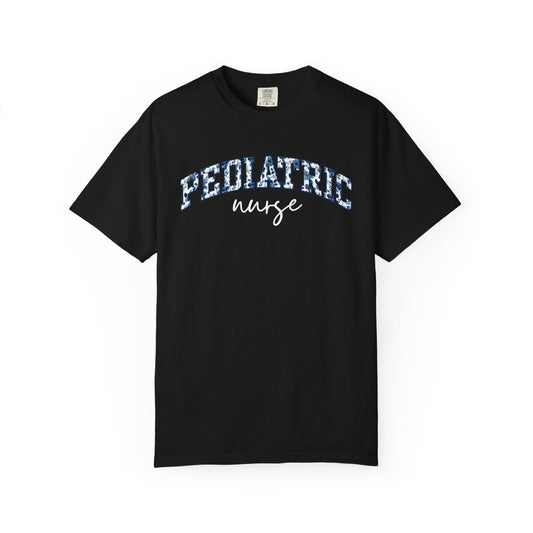 Floral Pediatric Nurse Shirt