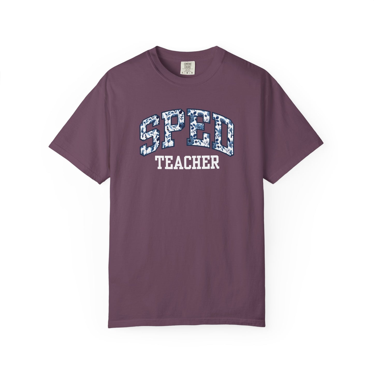 Floral SPED Teacher Shirt