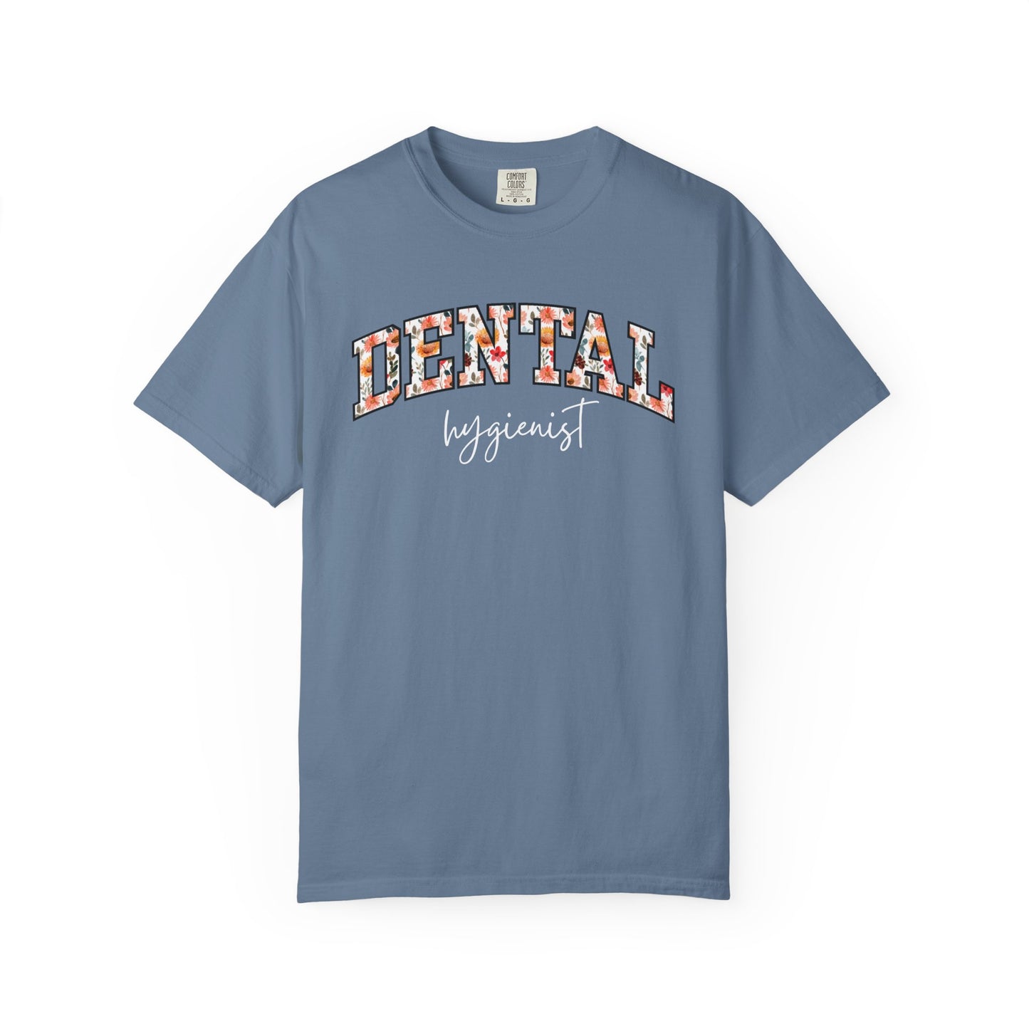 Floral Dental Hygienist Shirt