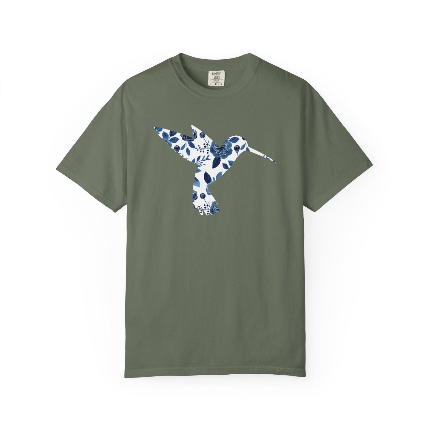 Floral Hummingbird Shirt