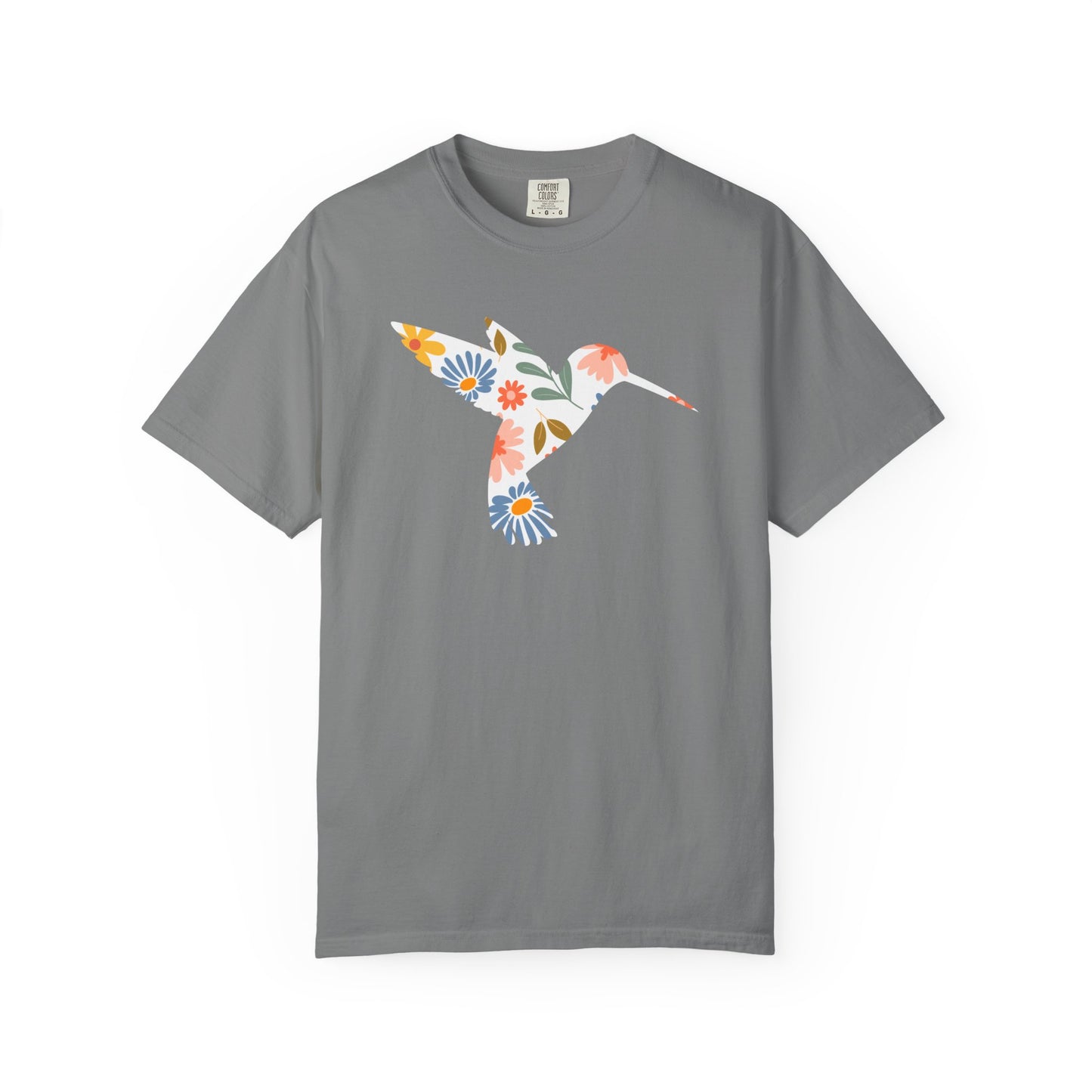 Floral Hummingbird Shirt