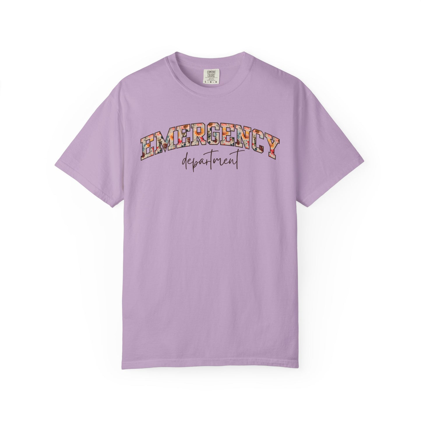 Floral Emergency Department Shirt