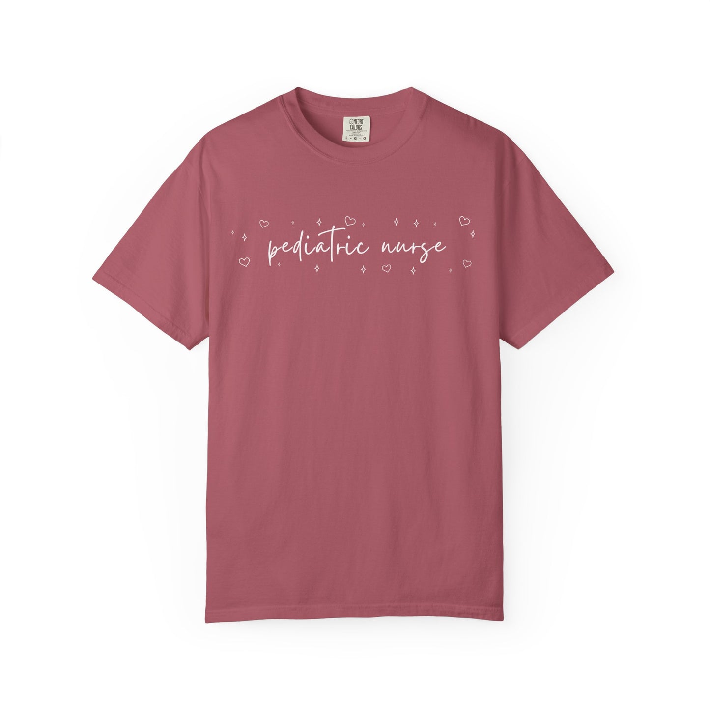 Pediatric Nurse Heart Sparkle Shirt