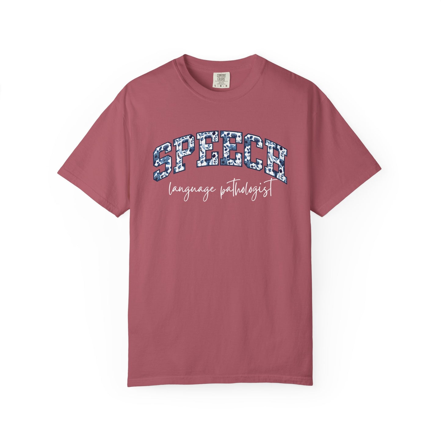 Floral Speech Language Pathologist Shirt