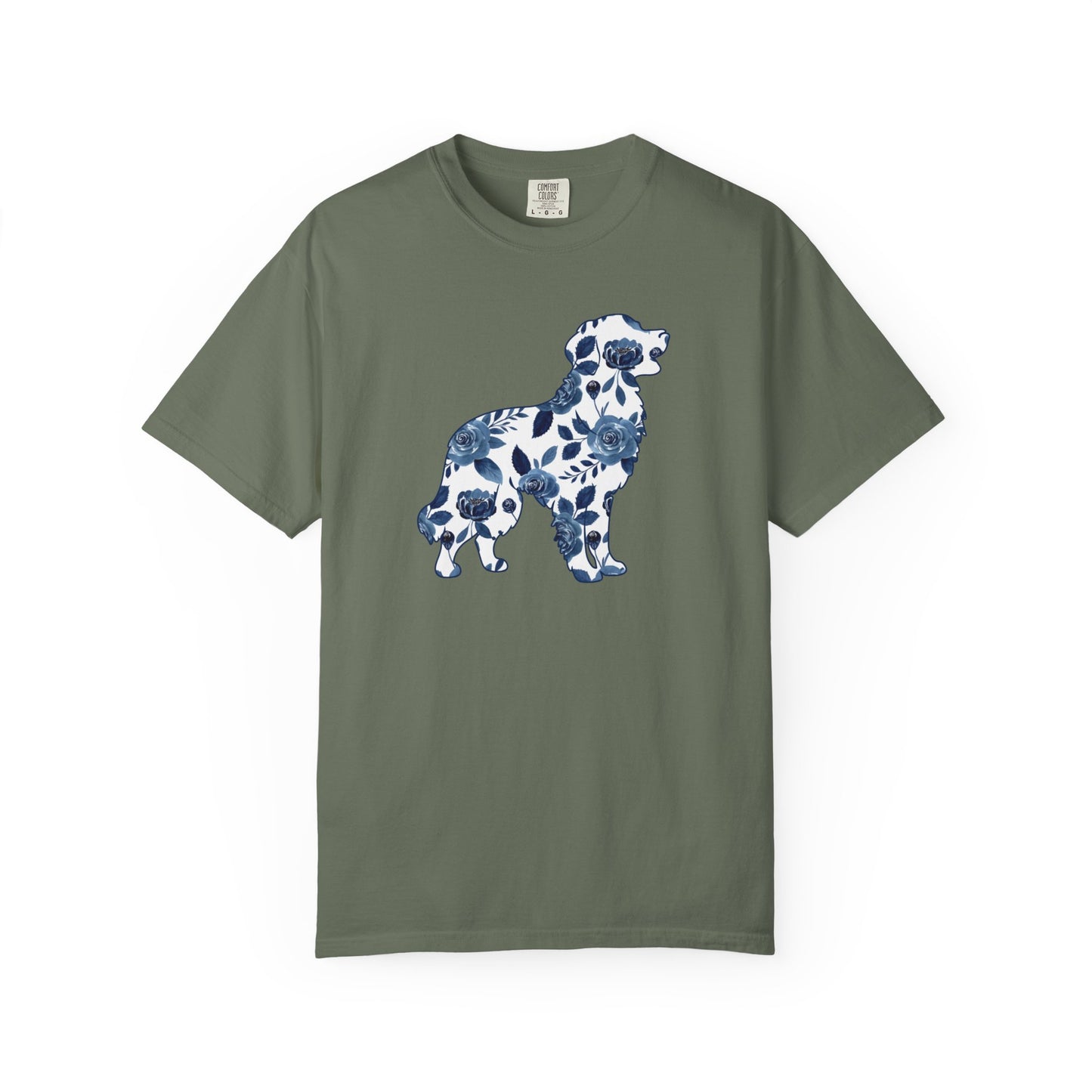 Floral Golden Retriever Shirt