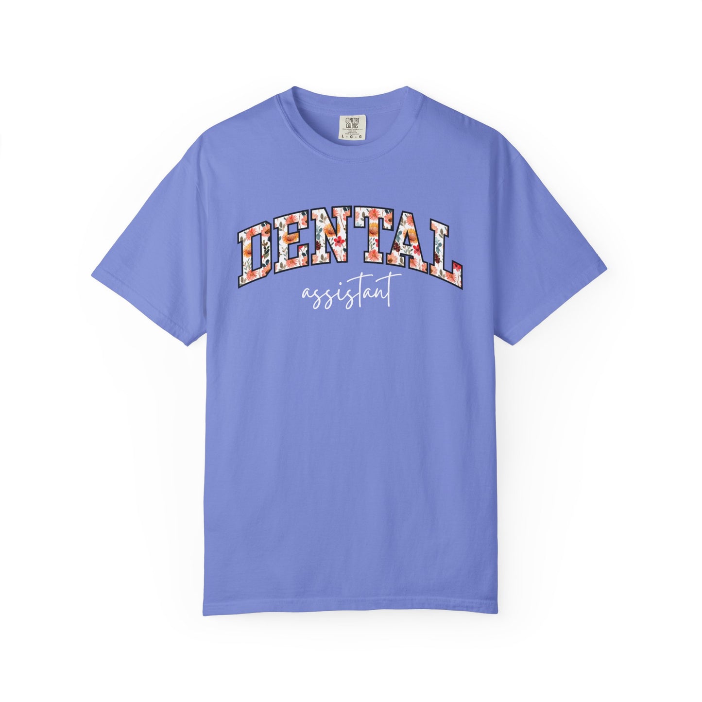 Floral Dental Assistant Shirt
