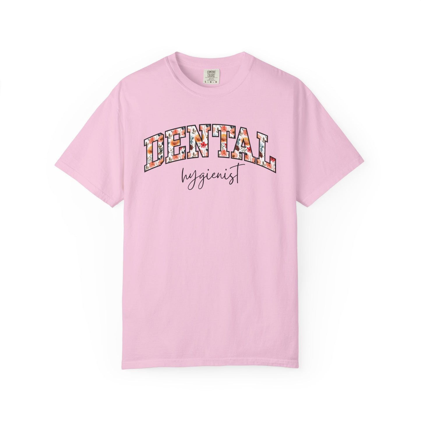 Floral Dental Hygienist Shirt
