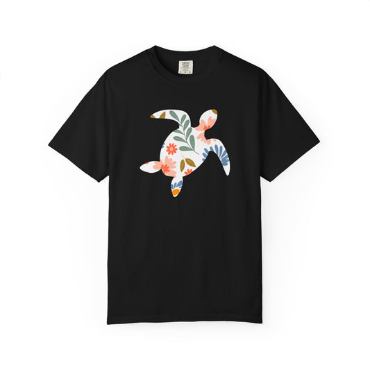 Floral Turtle Shirt