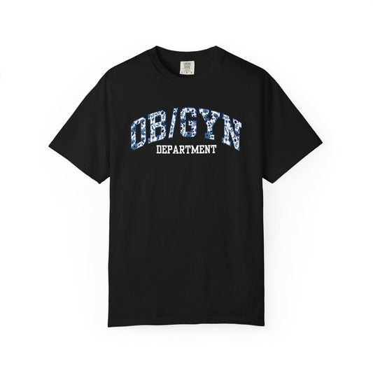 Floral OB/GYN Department Shirt