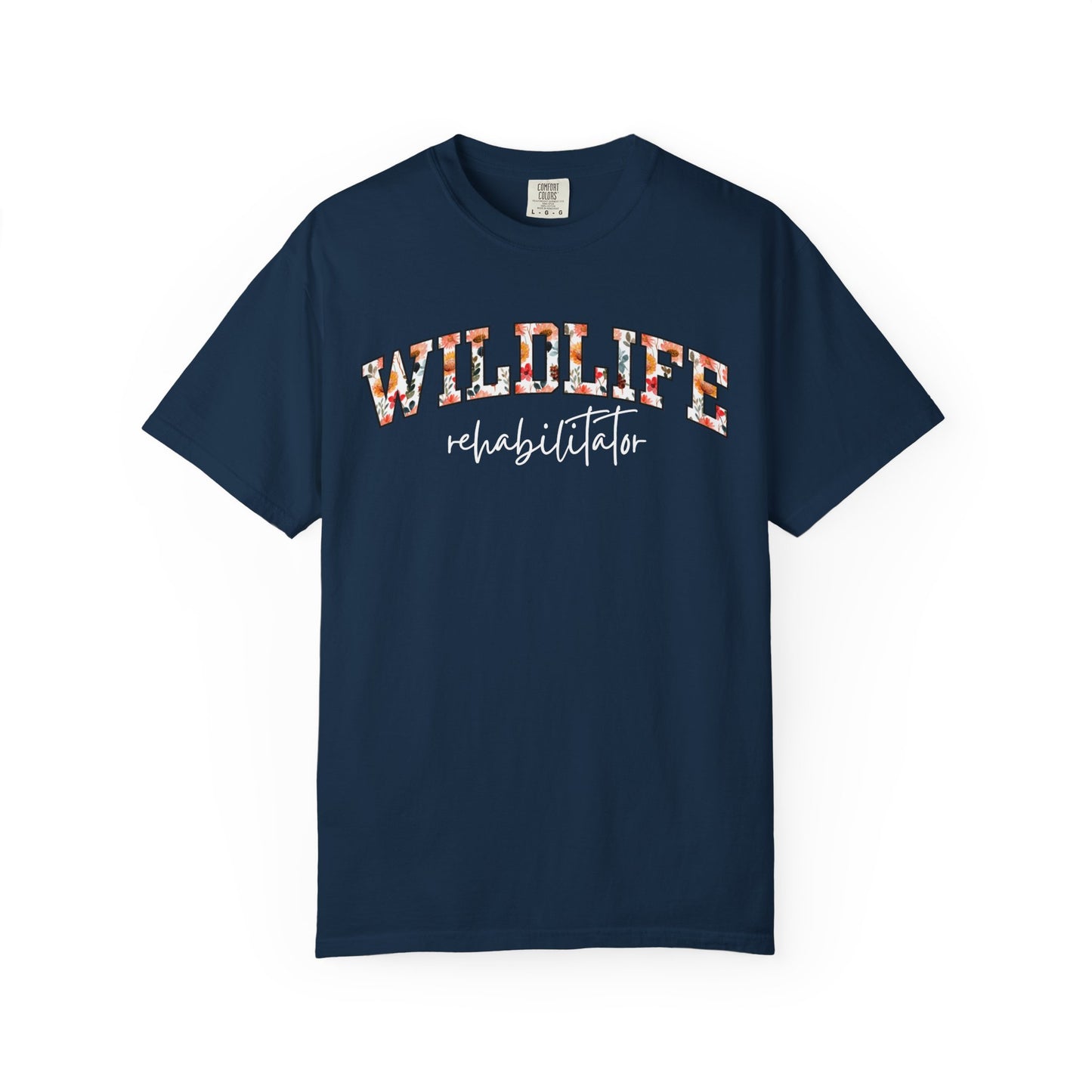 Floral Wildlife Rehabilitator Shirt