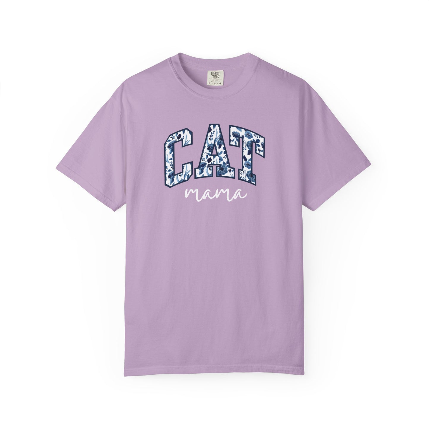 Floral Cat Mama Shirt