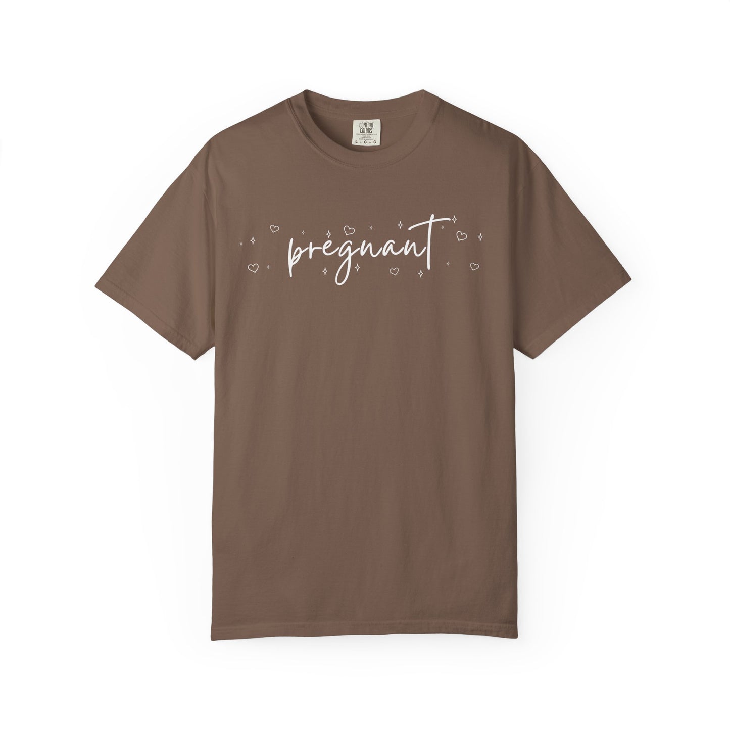 Pregnant Heart Sparkle Shirt