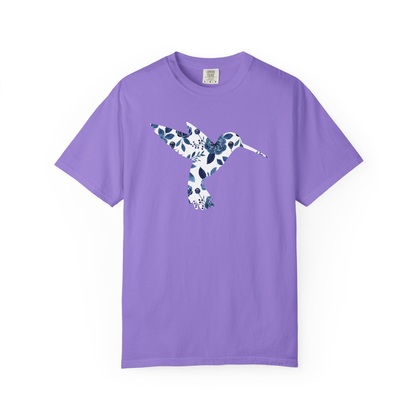 Floral Hummingbird Shirt
