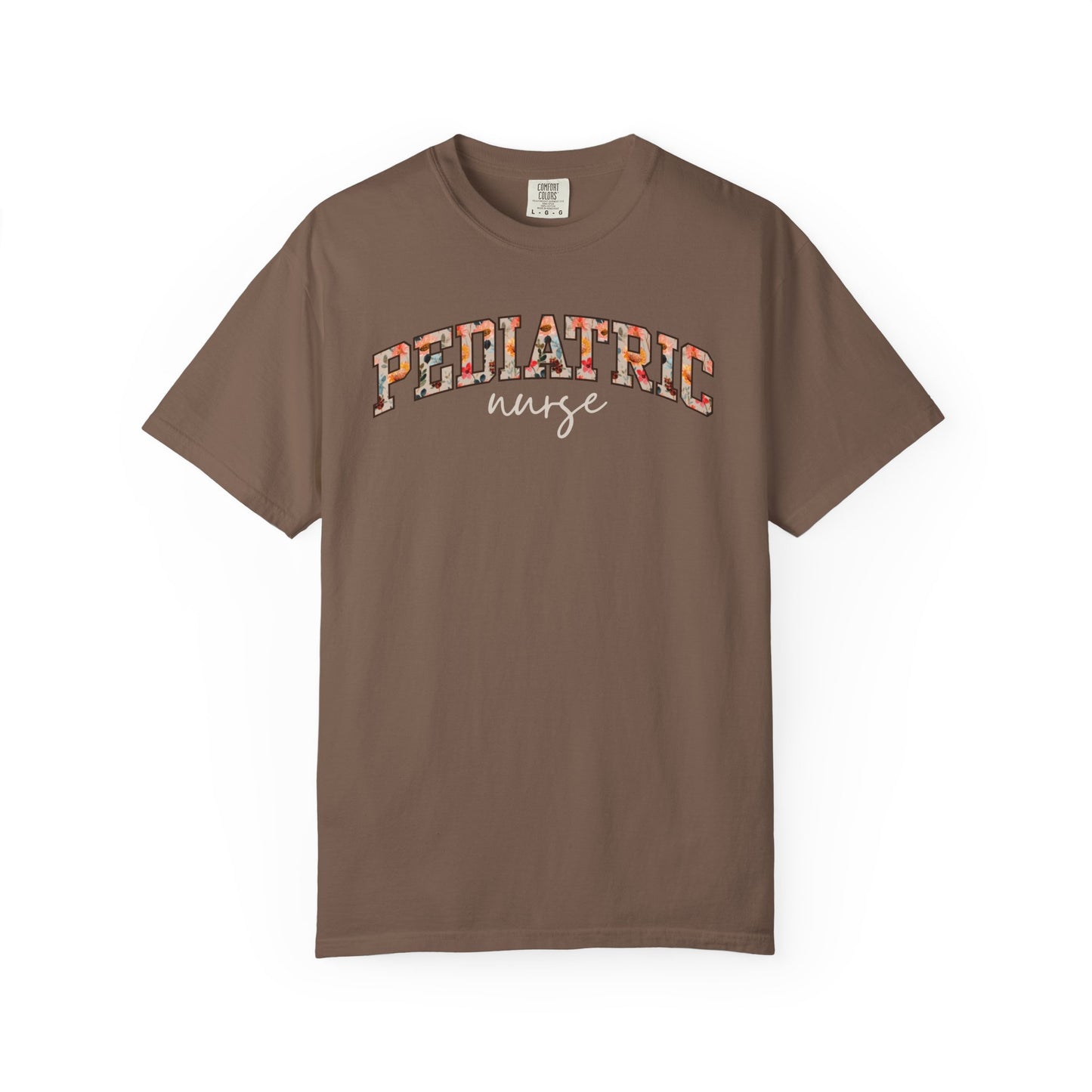 Floral Pediatric Nurse Shirt
