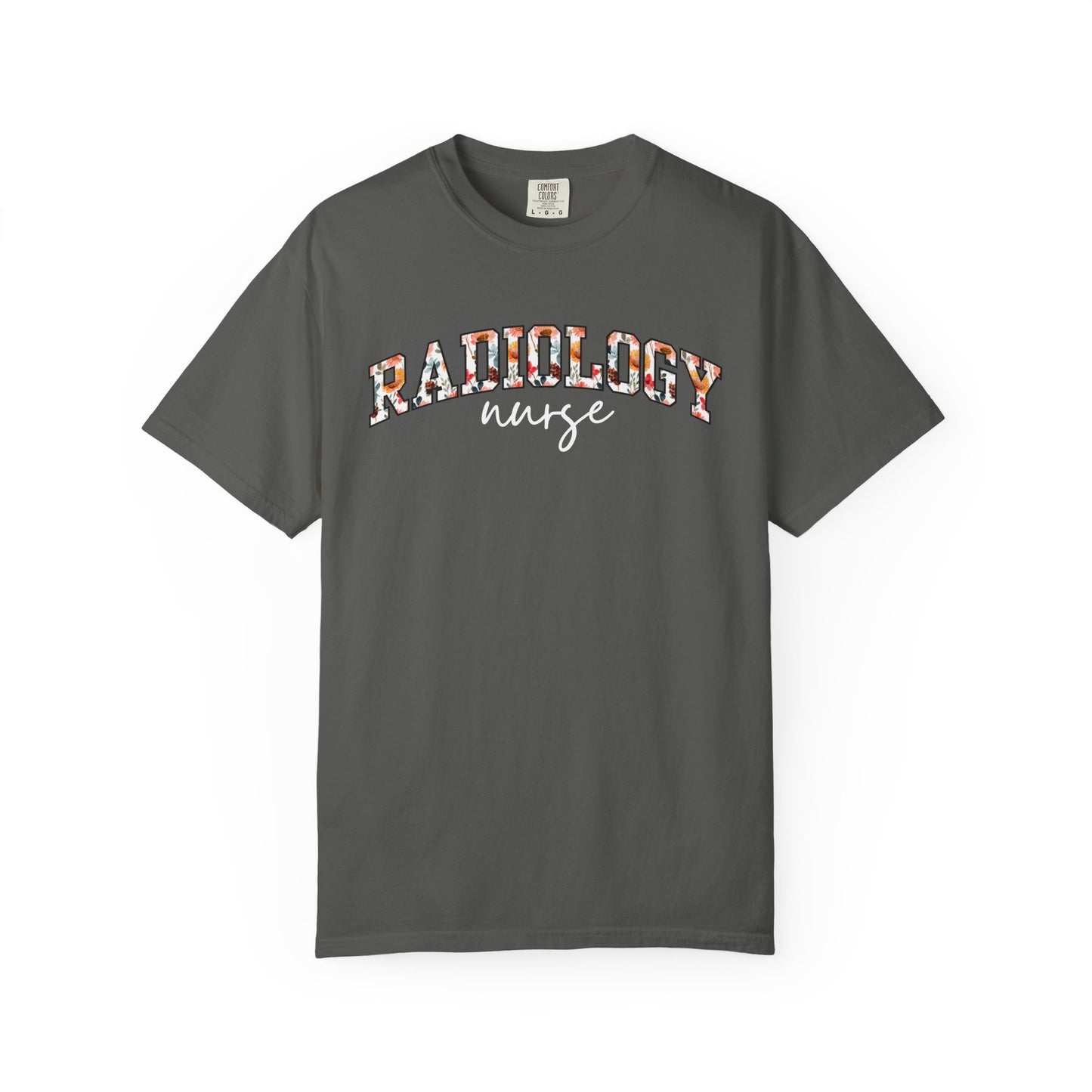 Floral Radiology Nurse Shirt