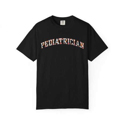 Floral Pediatrician Shirt