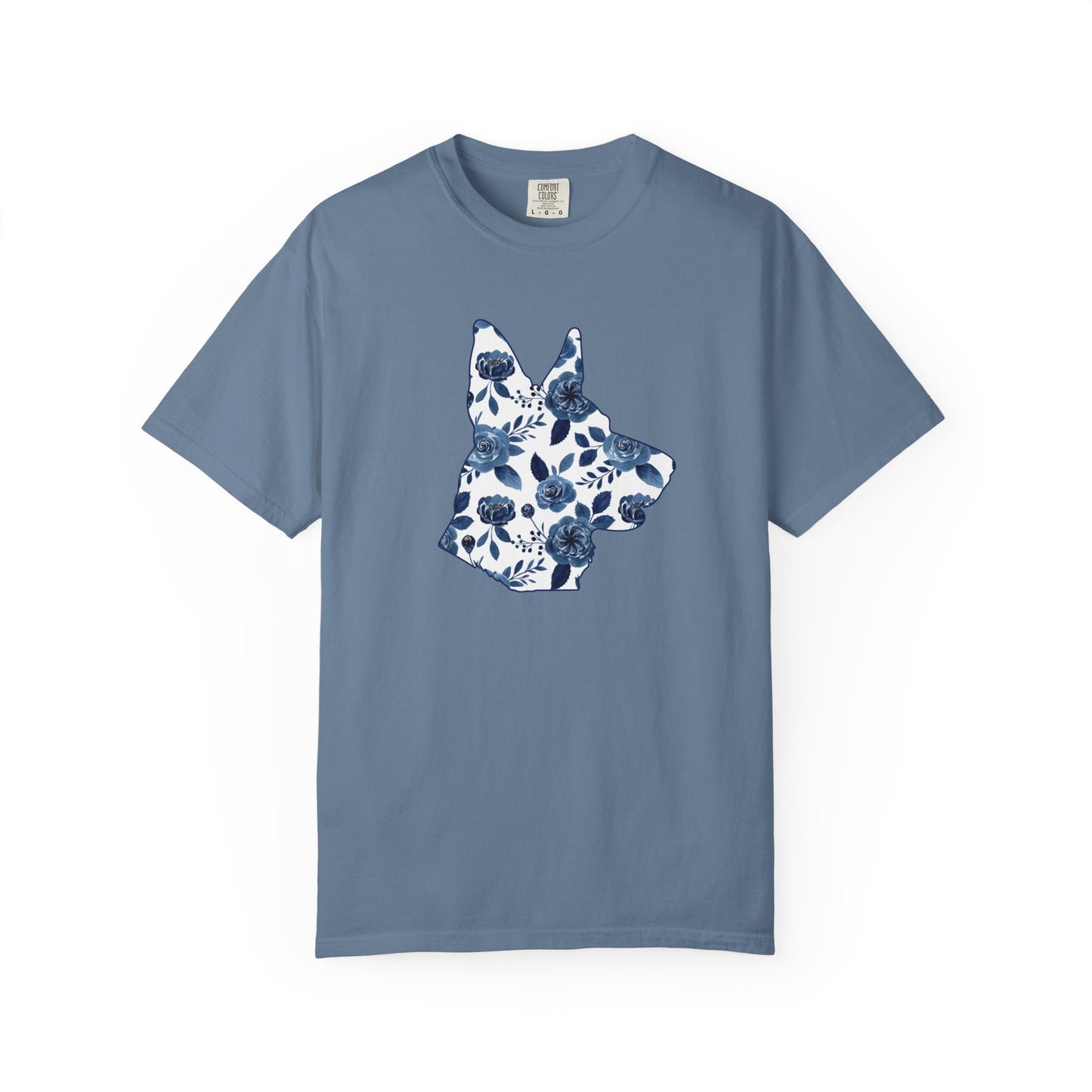 Floral German Shepherd Shirt
