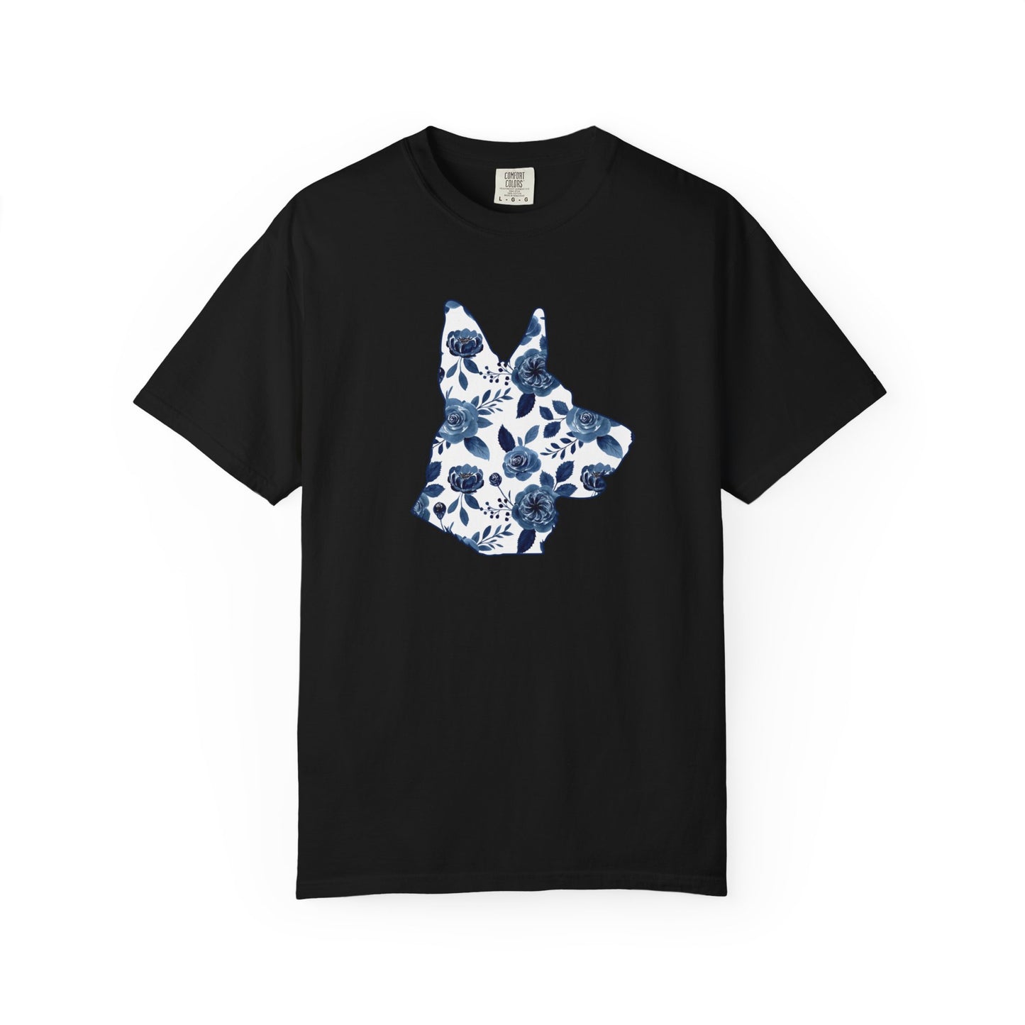 Floral German Shepherd Shirt