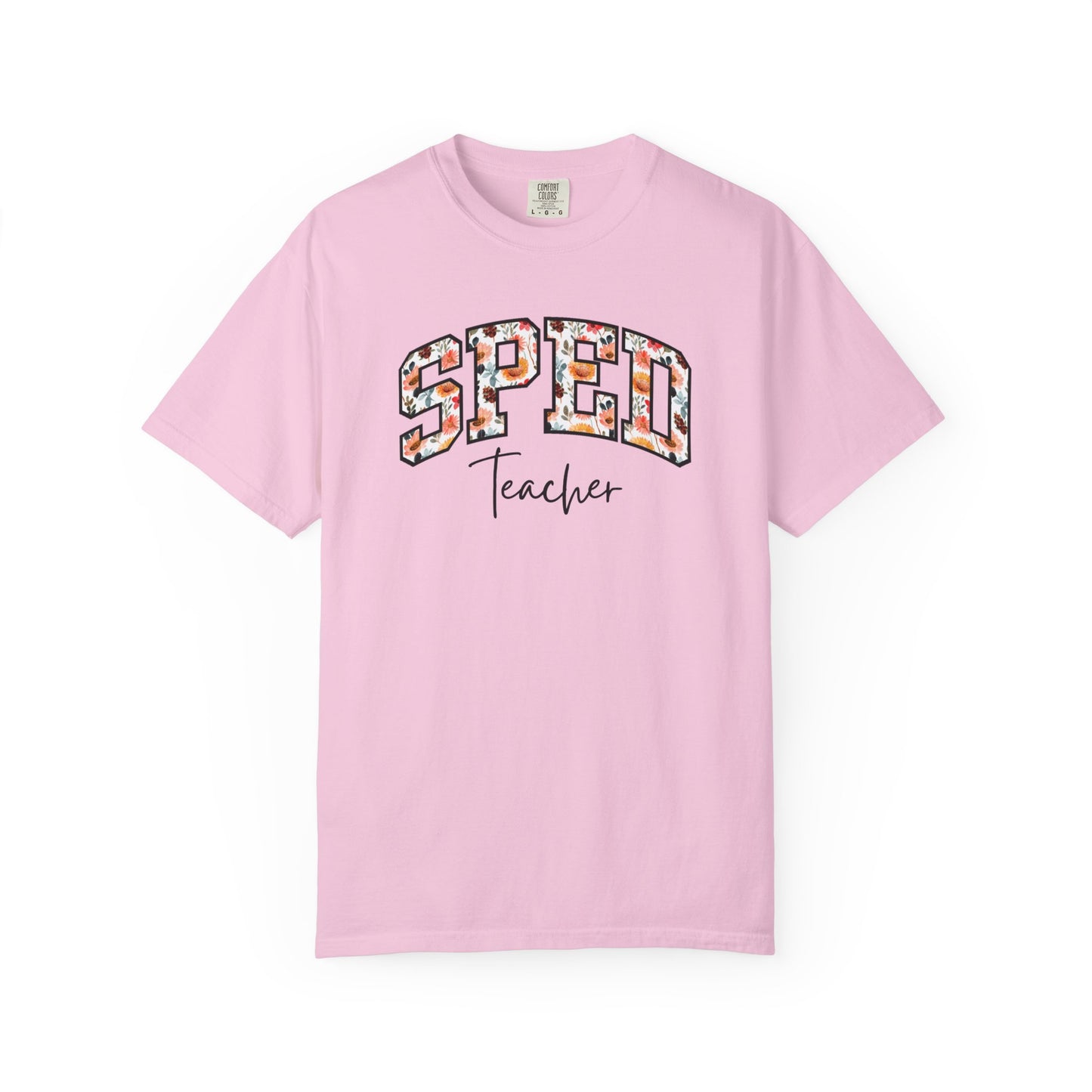 Floral SPED Teacher Shirt