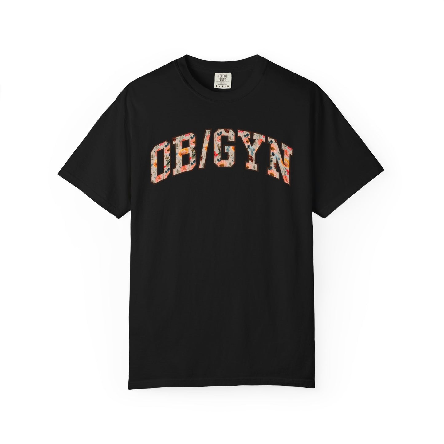 Floral OB/GYN Shirt