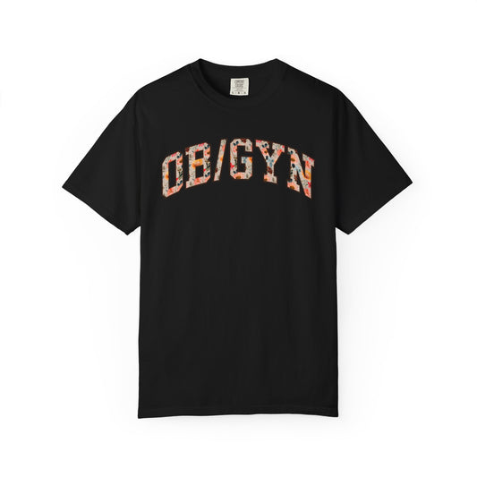 Floral OB/GYN Shirt