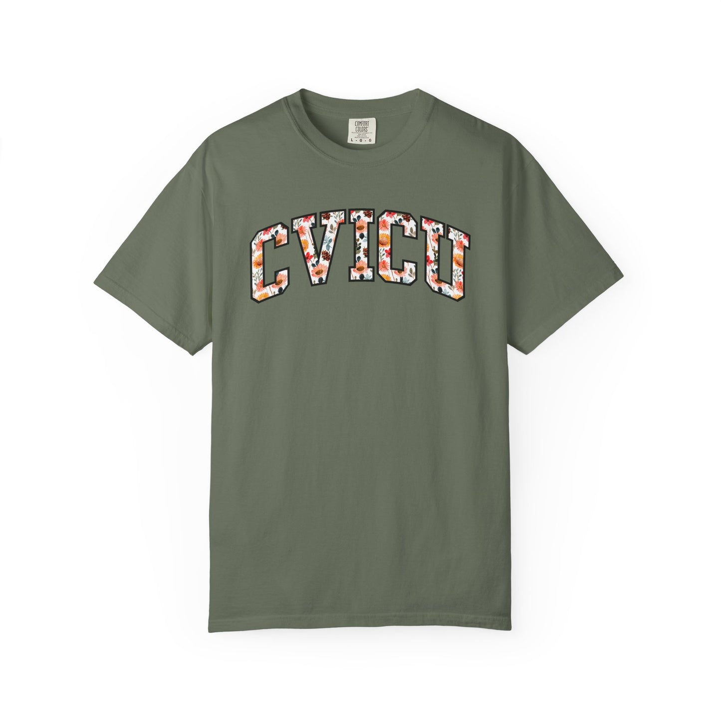 Floral CVICU Shirt
