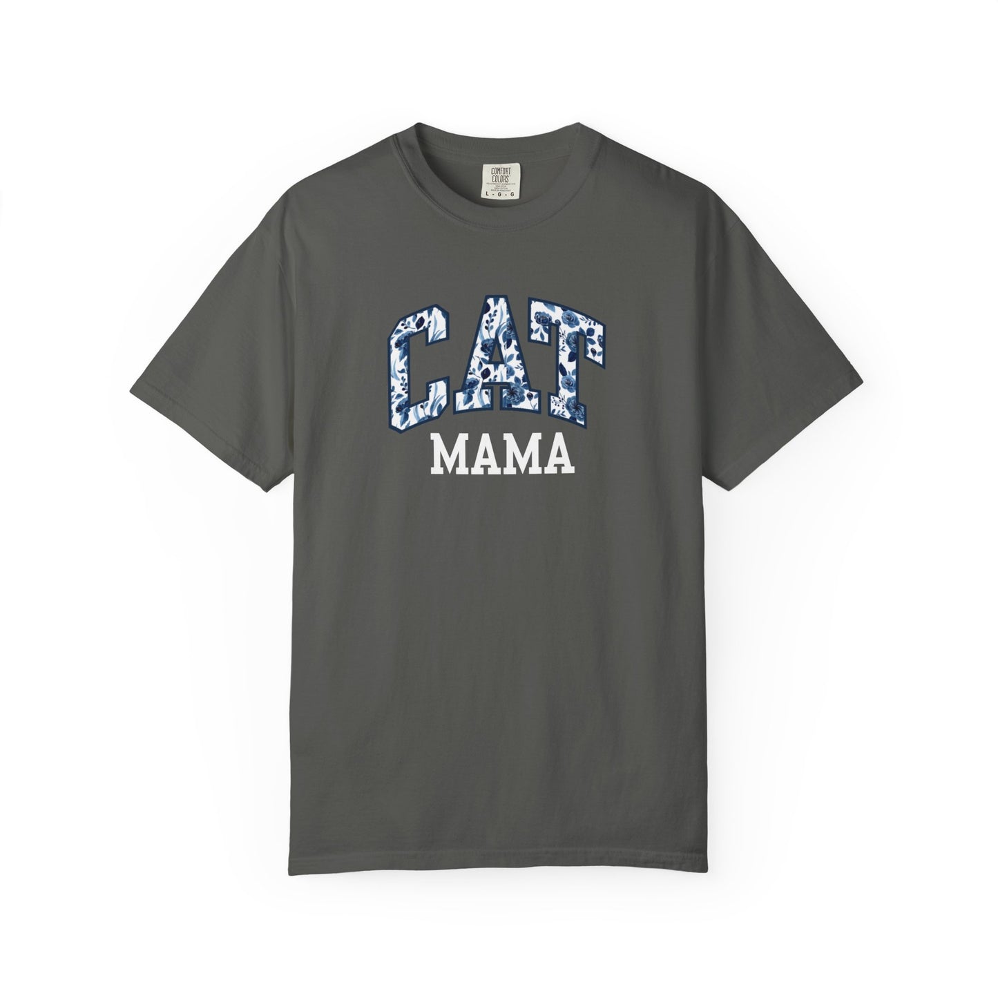 Floral Cat Mama Shirt