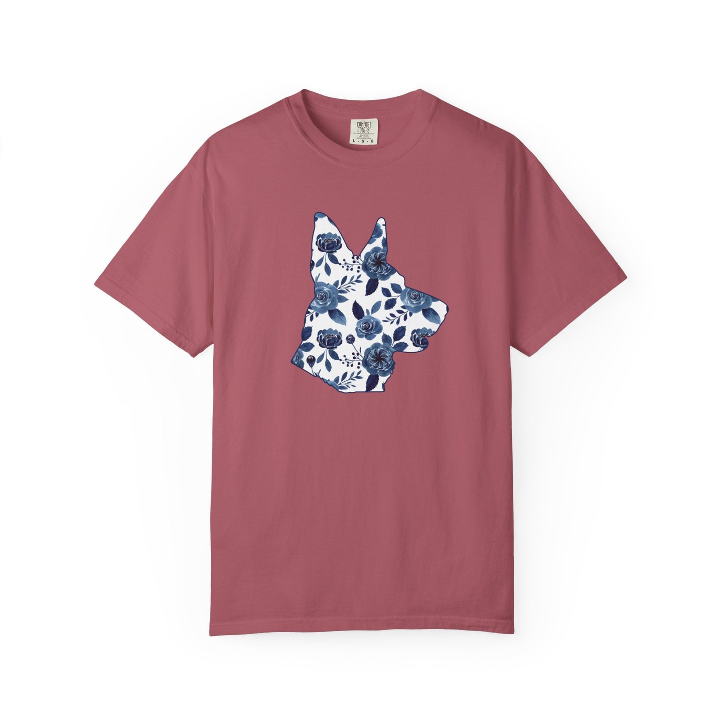 Floral German Shepherd Shirt