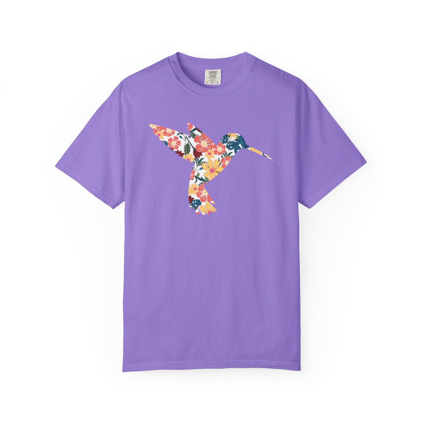 Floral Hummingbird Shirt