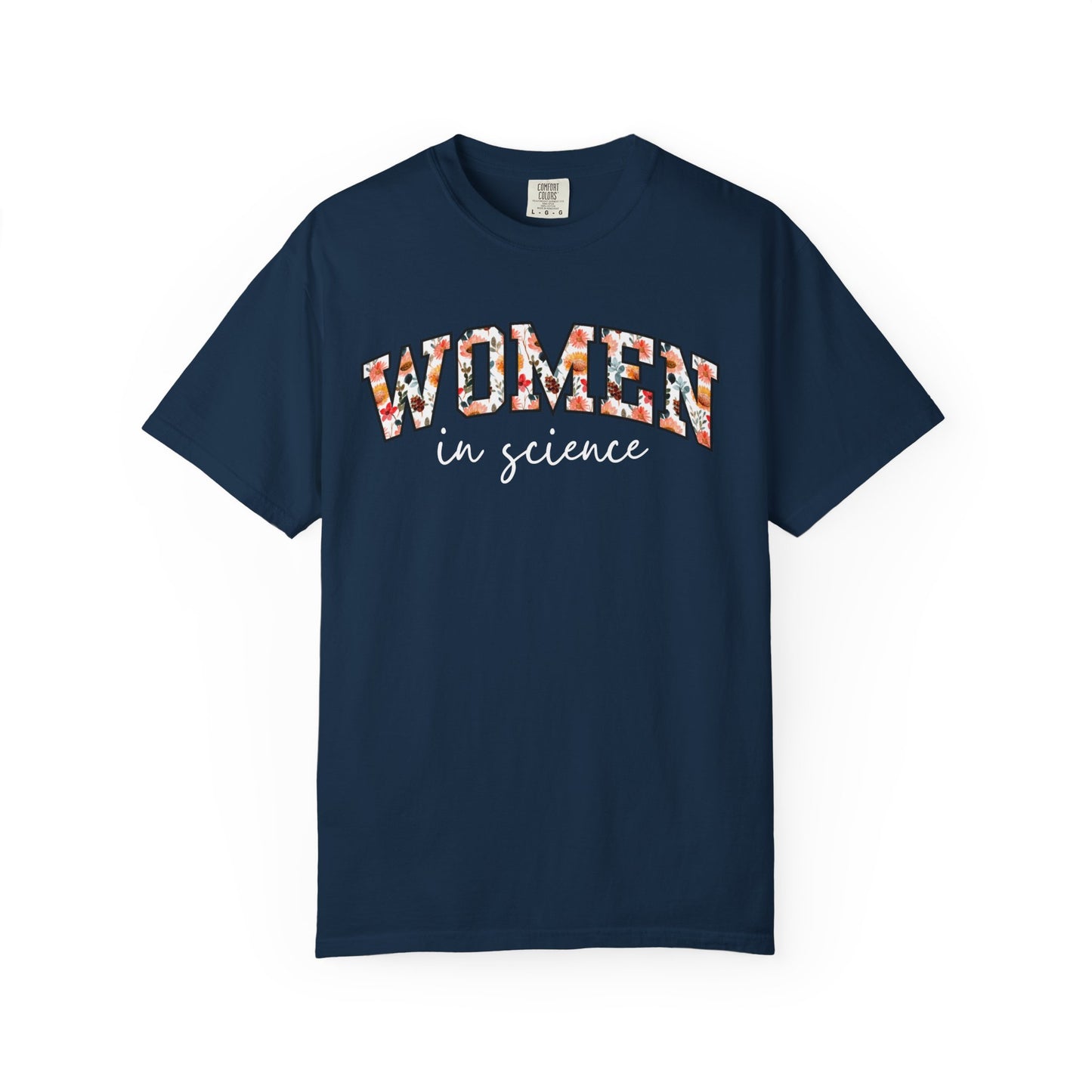 Floral Women In Science Shirt