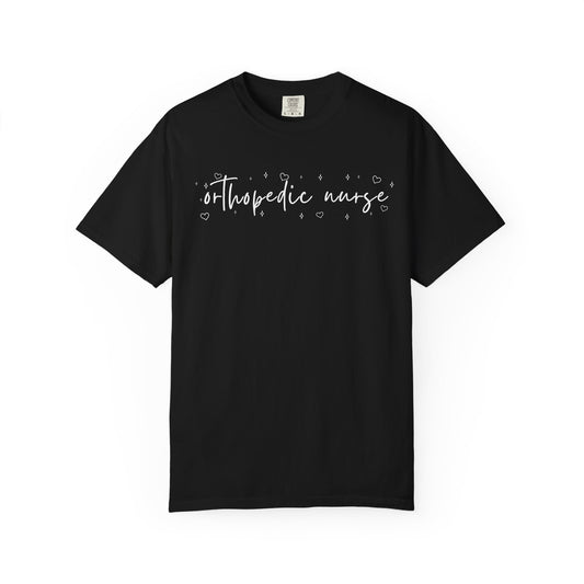 Orthopedic Nurse Heart Sparkle Shirt