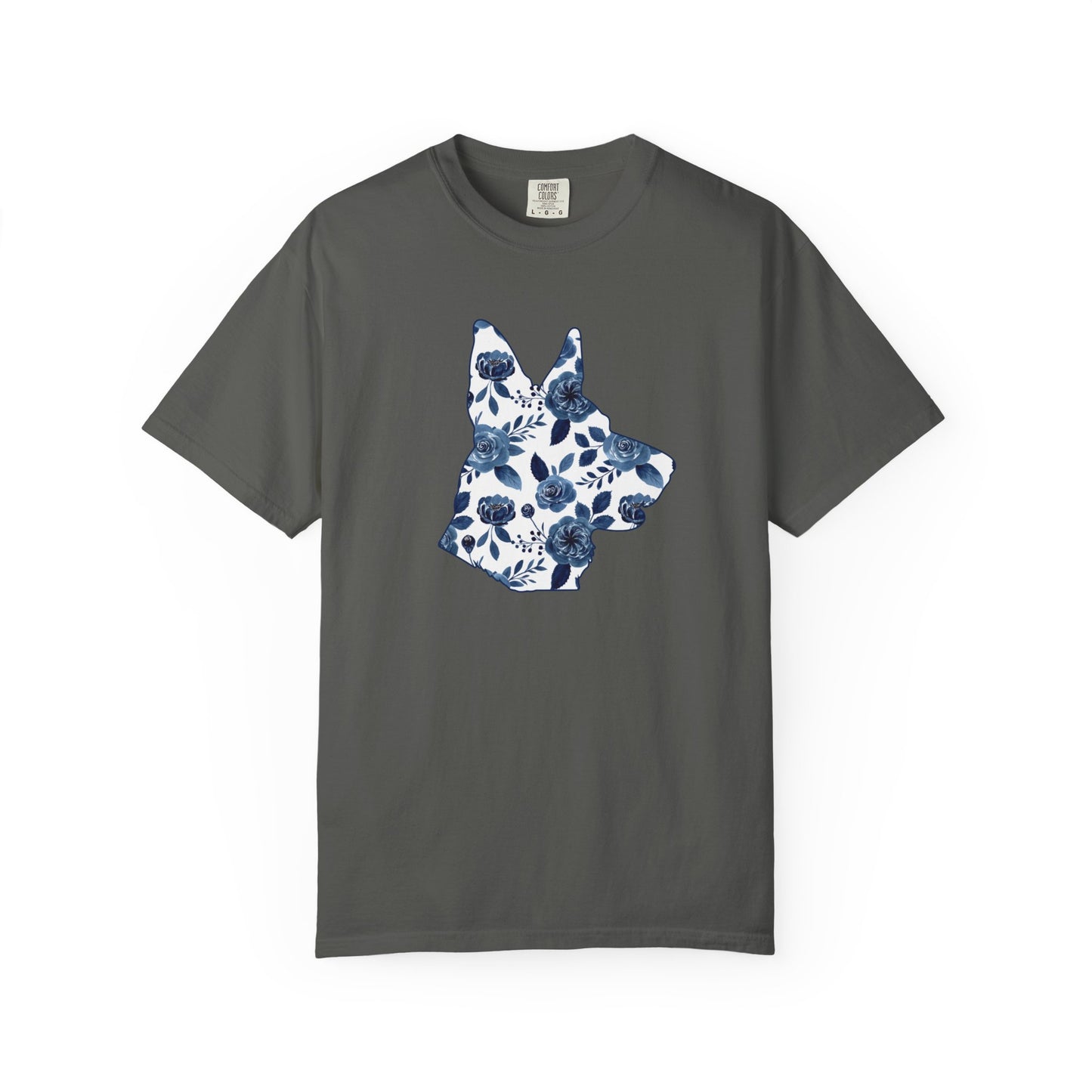 Floral German Shepherd Shirt